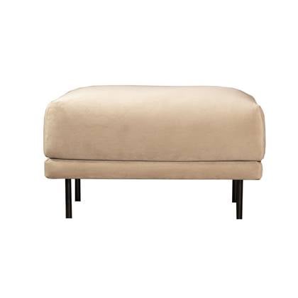 Bronx71 Hocker Denver velvet beige