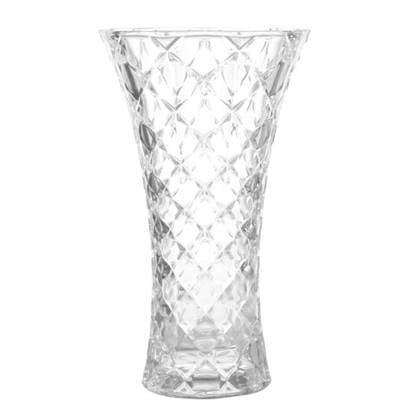 Gerimport Bloemenvaas - helder glas - D15 x 25 cm Transparant