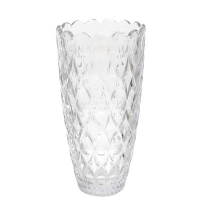 Gerimport Bloemenvaas - helder glas - D15 x 30 cm Transparant