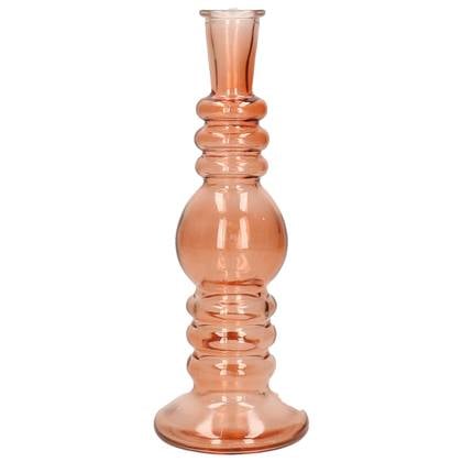 Ideas 4 Seasons Vaas Florence - zacht glas - helder - D8,5xH23c Oranje