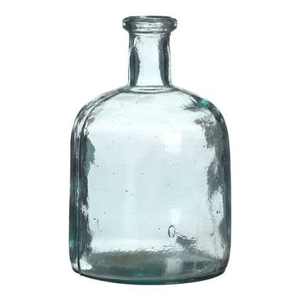 Natural Living vaas Camille - - glas - D15 x H25 cm Transparant
