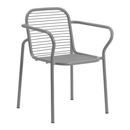 Normann Copenhagen Vig Tuinstoel met Armleuning - Grijs