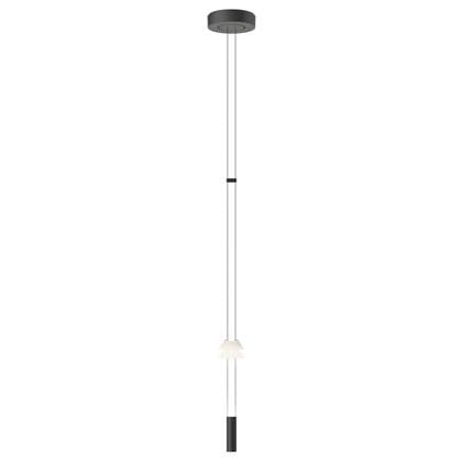 Vibia Flamingo Mini 1580 hanglamp LED Ø9 wit|zwart