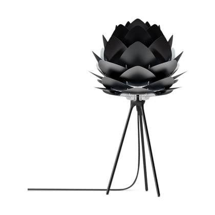 Umage Silvia Mini tafellamp black - met tripod zwart - Ø 32 cm