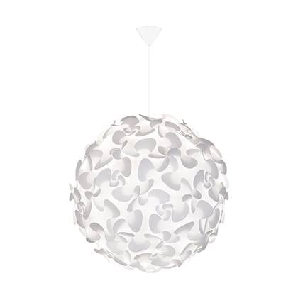 Umage Lora X-Large hanglamp white - met koordset wit - Ø 45 cm