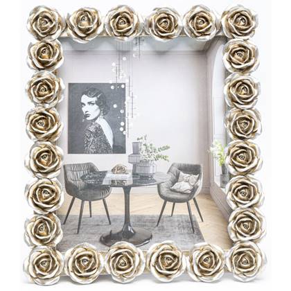 Kare Fotolijst Romantic Rose Silver 26x31cm