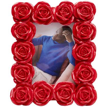 Kare Fotolijst Romantic Rose Red 11x13cm