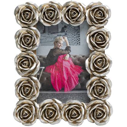 Kare Fotolijst Romantic Rose Silver 17x21cm