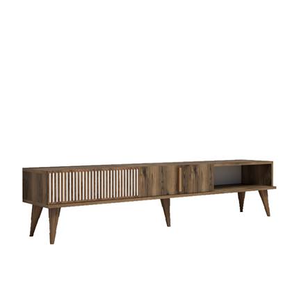 Giga Meubel - Tv-Meubel Bruin - 180x35x40cm - Melamine - Kast Milan