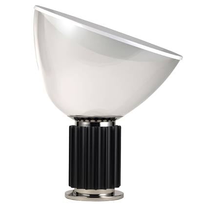 Flos Taccia tafellamp Glass LED zwart