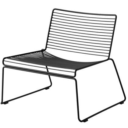 HAY Hee Lounge Chair Zwart