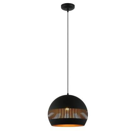 Freelight Hanglamp Globo Zwart - Goud Ø 40cm E27