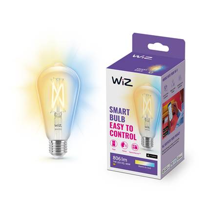 WiZ Edison Filament - Slimme LED-Verlichting - Warm- tot Koelwit Lich…