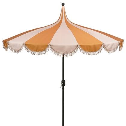 In The Mood Collection Rissy Parasol - H238 x Ø220 cm - Bruin