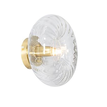 QAZQA Art Deco wandlamp met glas - Ayesha Goud