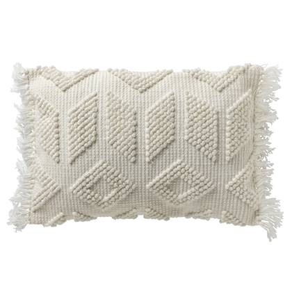 Dutch Decor kussenhoes ODIN - 40x60 cm Snow White Wit