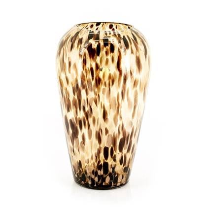 FURNILUX - Vaas Claude 24 x 24 x 40 cm Bruin