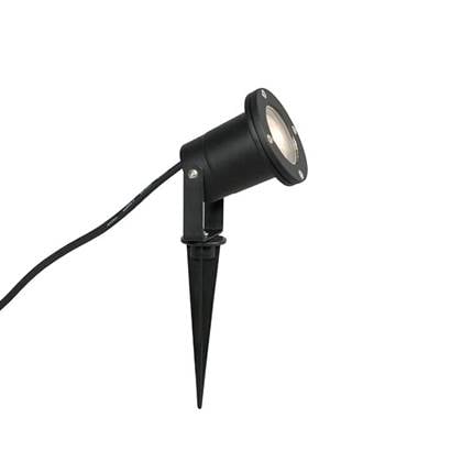 QAZQA LED Tuinspot basic Zwart Modern D 9.7cm
