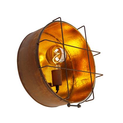 QAZQA Industriële plafondlamp roest 35 cm - Barril Bruin