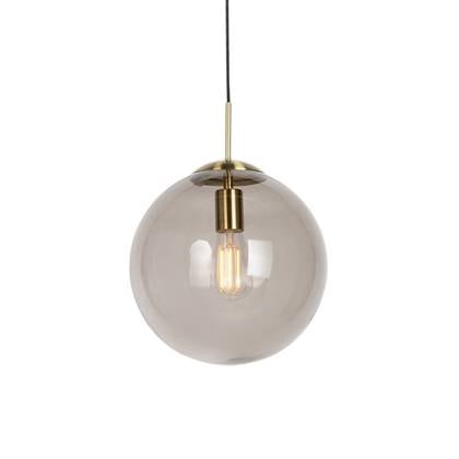 QAZQA LED Hanglamp ball Goud|messing Modern D 30cm