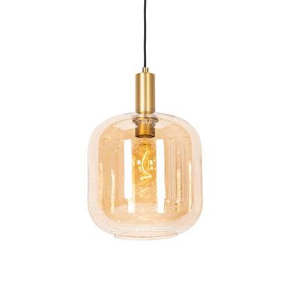 QAZQA Hanglamp zuzanna Oranje Design D 25cm