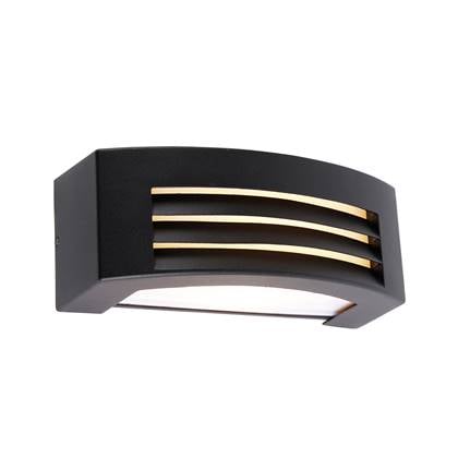 QAZQA Smart buiten wandlamp IP44 incl. Wifi A60 - Hurricane Zwart