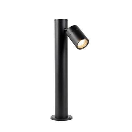 QAZQA Smart buitenlamp zwart 45 cm verstelbaar incl. Wifi GU10 - Solo afbeelding