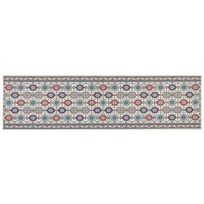 Beliani-HACILAR-Loper tapijt-Meerkleurig-80 x 300 cm-Polyester Multicolor