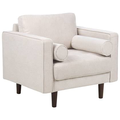 Beliani - NURMO - Fauteuil - Licht - Polyester Beige