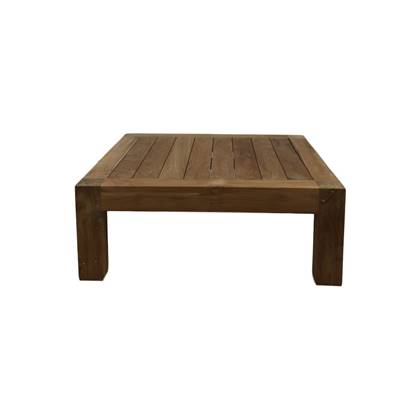 HSM Collection - Lounge tuintafel Aruba - 80x80x30 - Naturel - teak