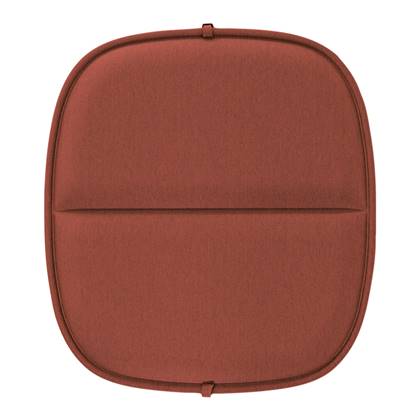 Kartell Hiray Zitkussen voor Armstoel/Fauteuil - Brick Red