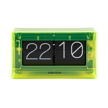 Karlsson - Table clock Boxed Flip