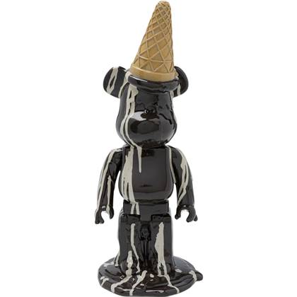 Kare Decofiguur Gelato Bear Black 40cm