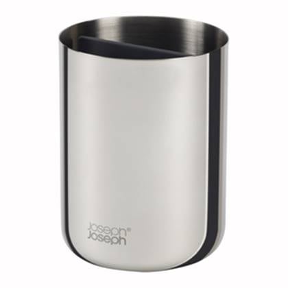 Joseph Joseph EasyStore Luxe Tandenborstelhouder S - RVS Zilver