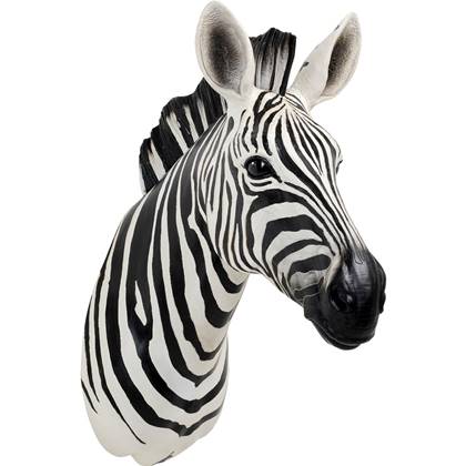 Kare Wanddecoratie Zebra 33x78cm