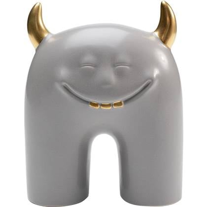 Kare Design Kare Decofiguur Funny Teeth Grey 15cm
