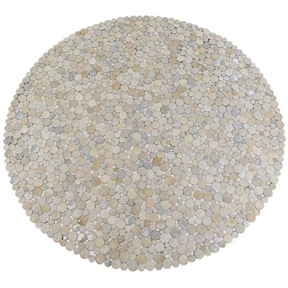 Kare Vloerkleed Circle Beige Ø250cm