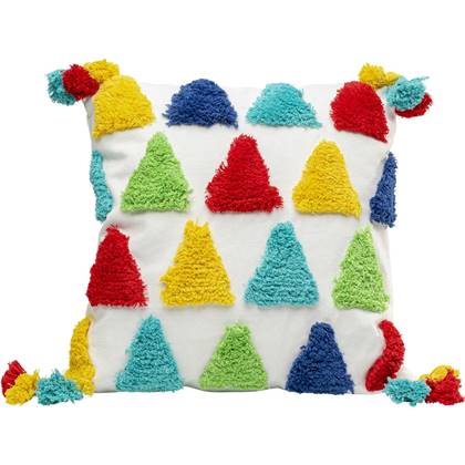 Kare Kussen Colourful Triangles 45x45cm