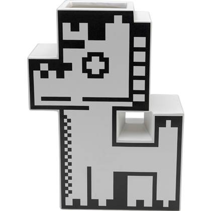 Kare Vaas Pixel Dog 25cm