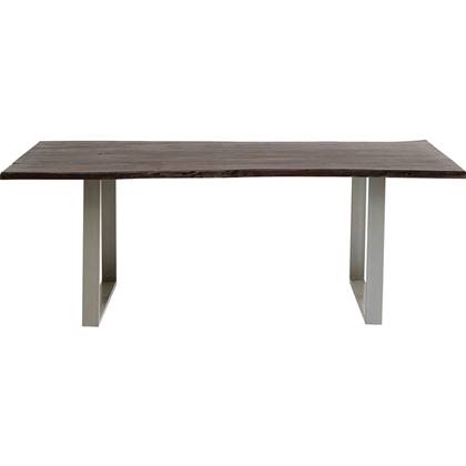 Kare Eettafel Harmony Dark Silver 180x90