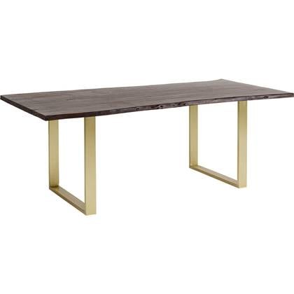 Kare Eettafel Harmony Dark Brass 180x90