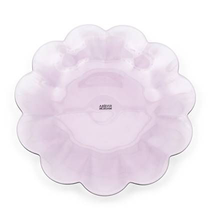 Riviera Maison dinerbord Roze - Toulouse - Glas (ØxH) 21.5x2