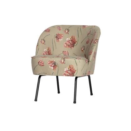 Fauteuil Vogue fluweel rococo agave