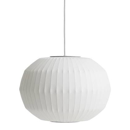 HAY Nelson Angled Sphere Bubble Hanglamp S - Off White