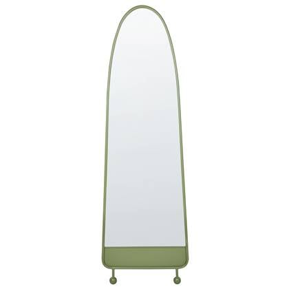 Beliani - PARNAY - Wandspiegel - Groen - 45 x 146 cm - Metaal