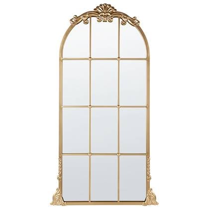 Beliani NOIDAN Decoratieve Spiegel-Goud-IJzer