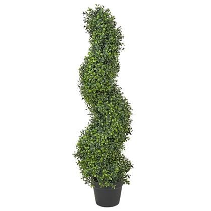 Beliani - SPIRAL TREE - Kunstplant - Groen - 98 cm - Synthetisch