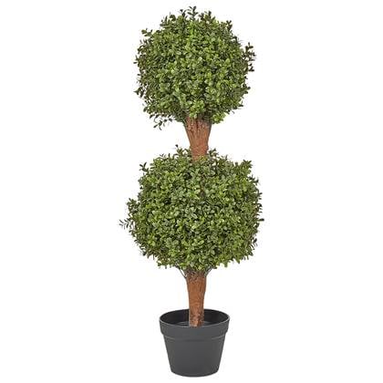 Beliani - BUXUS BALL TREE - Kunstplant - Groen - 92 cm - Synthetisch