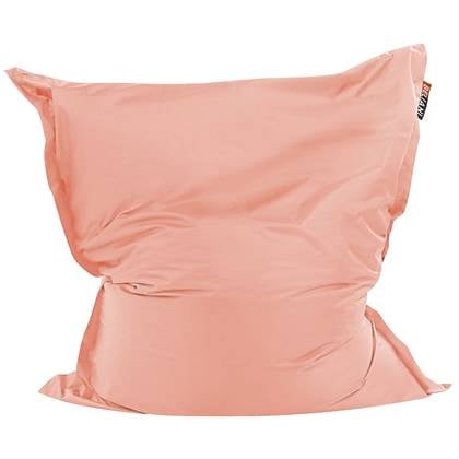 Beliani  FUZZY - Zitzak hoes - Perzik roze - 140 x 180 cm - Nylon