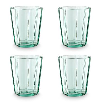vtwonen Waterglazen - Glazen - Set van 4 Drinkglazen - Servies - 200 ml